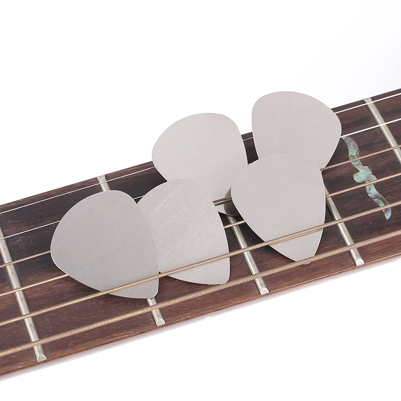Pack of 10 Stainless Steel Met - Electric Guitar Pick Pack ulasan dan harga