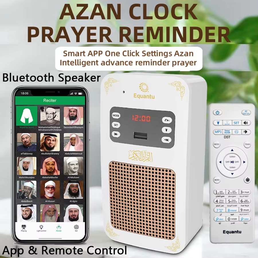Quran Azan Clock Islam Muslim  - Audio Music Islamic ulasan dan harga