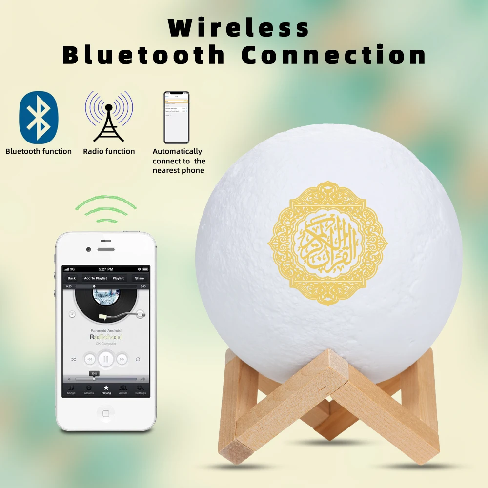 Wireless Bluetooth Speaker Qur - Audio Music Islamic ulasan dan harga