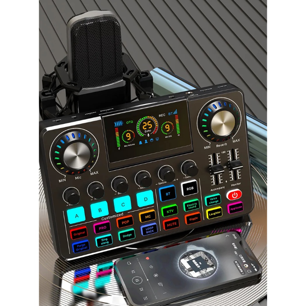 DTC5 Audio Mixer, Live Sound C - Audio Music Changer ulasan dan harga