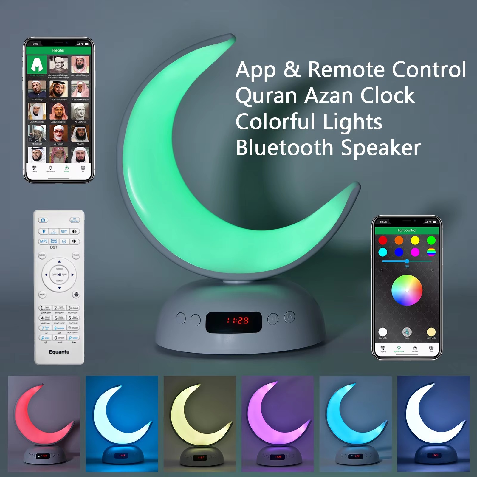 Quran Azan Clock Islam Muslim  - Audio Music Islamic ulasan dan harga