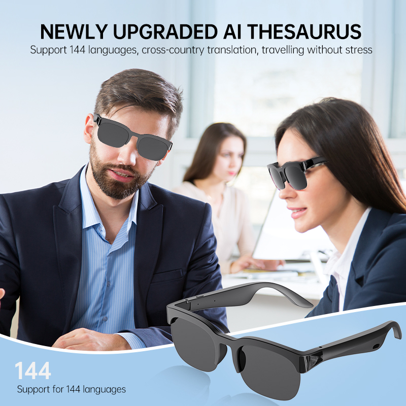 2 Colors Smart Audio Glasses B - Audio Music Videos ulasan dan harga